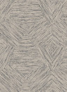 Arte International Papier peint Pentagono - Taupe