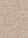 Arte International Papier peint Pentagono - Maroon