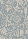 Sandberg Carta da parati Fig Garden - Misty Blue