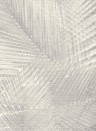 Tropische Palmen Tapete Shield von Arte - Kalkweiß