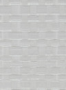 Arte International Wallpaper Weave Silbergrau