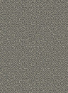 Cole & Son Papier peint Vermicelli - Black/ Linen