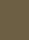 Cole & Son Papier peint Vermicelli - black/ bronze