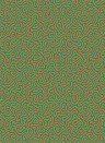 Cole & Son Papier peint Vermicelli - Green/ Gold