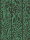 Cole & Son Wallpaper Zebrawood Emerald