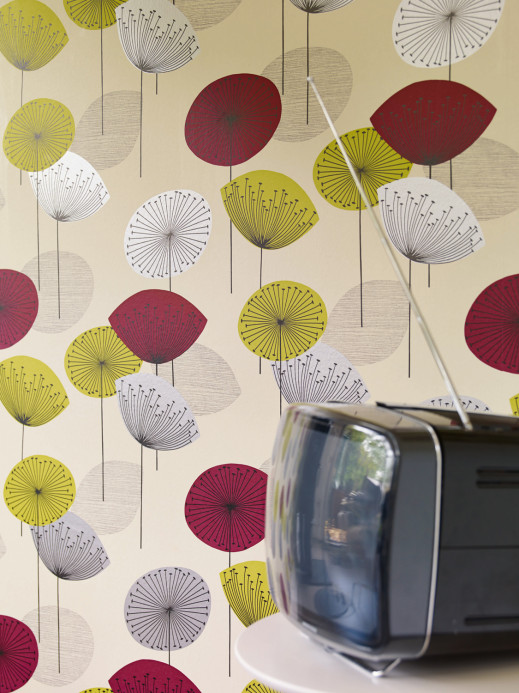 Sanderson Wallpaper Dandelion Clocks