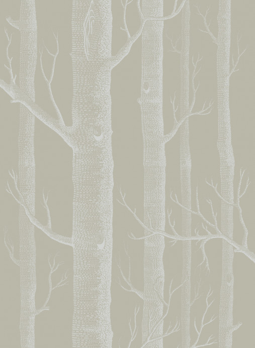 Woods - Designtapete von Cole and Son - Taupe/ Weiß