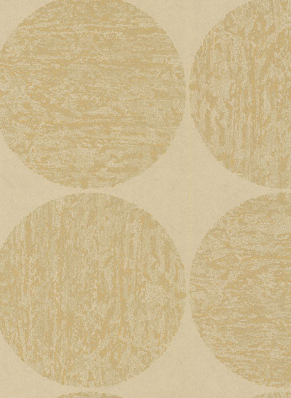 Cole & Son Papier peint Luna - Beige/ Gold