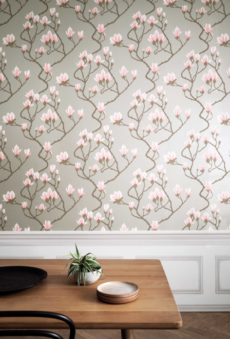 Florale Tapete Magnolia - Designtapete von Cole and Son