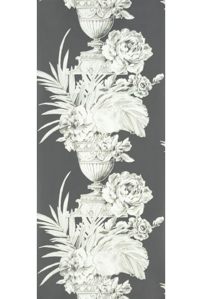 Palmieri - Mustertapete von Designers Guild - Charcoal