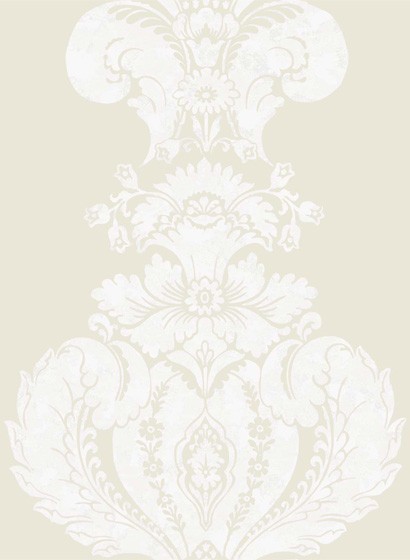 Baudelaire - Designtapete von Cole & Son - White/ Ivory