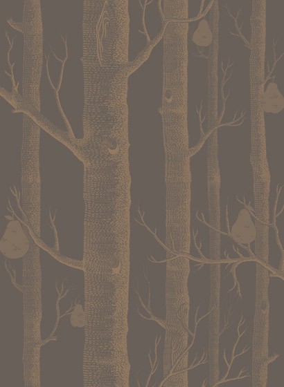 Woods & Pears - Designtapete von Cole and Son - Copper