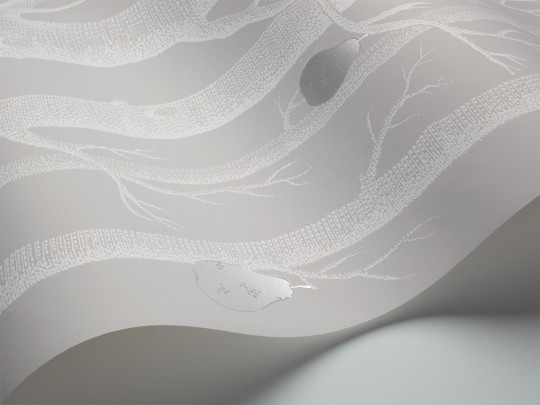 Woods & Pears - Designtapete von Cole and Son - Grey/ White