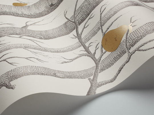 Woods & Pears - Designtapete von Cole and Son - Linen/ Gold