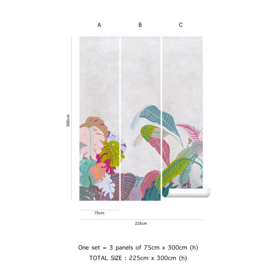 Tenue de Ville Mural Amazone
