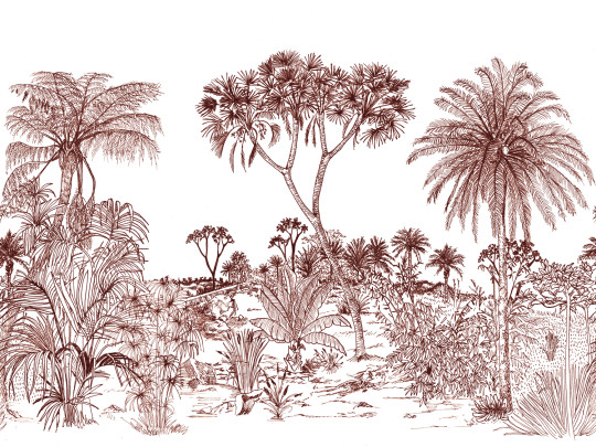 Tenue de Ville Wandbild Savane