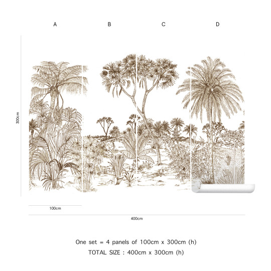 Tenue de Ville Wandbild Savane