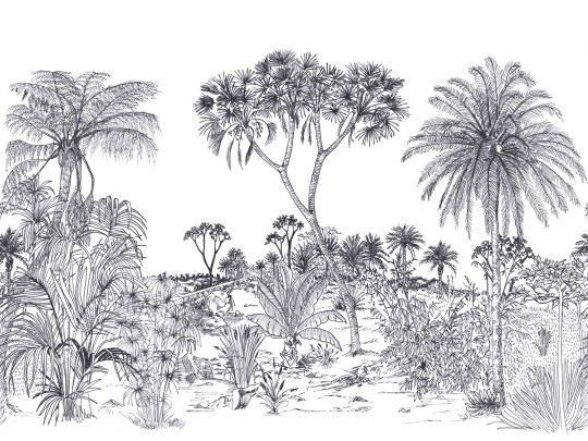 Tenue de Ville Wandbild Savane