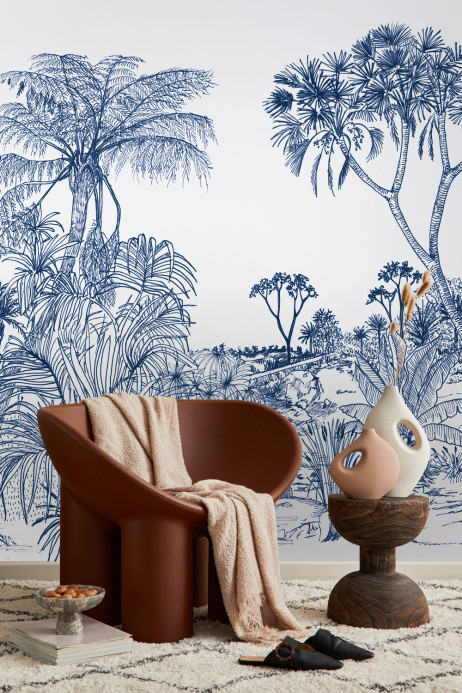 Tenue de Ville Mural Savane - Cobalt