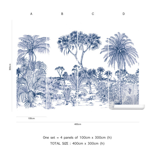 Tenue de Ville Wandbild Savane