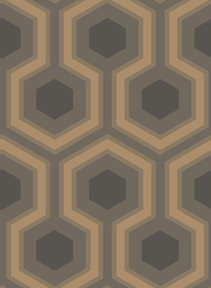 Hicks' Grand - Designtapete von Cole and Son - Slate/ Bronze