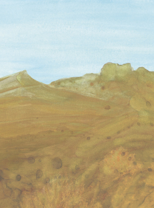 Tenue de Ville Wandbild Colorado - Ochre