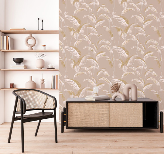 Tenue de Ville Wallpaper Majorelle - Powder