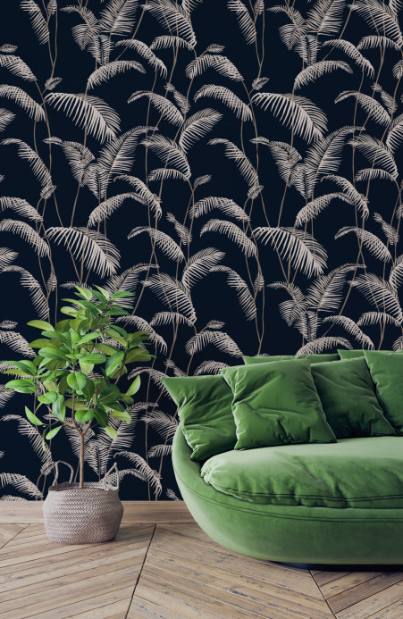 Tenue de Ville Wallpaper Majorelle - Deep Indigo