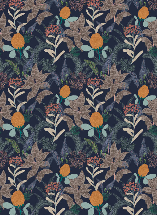 Tenue de Ville Wallpaper Palmarosa - Tangerine