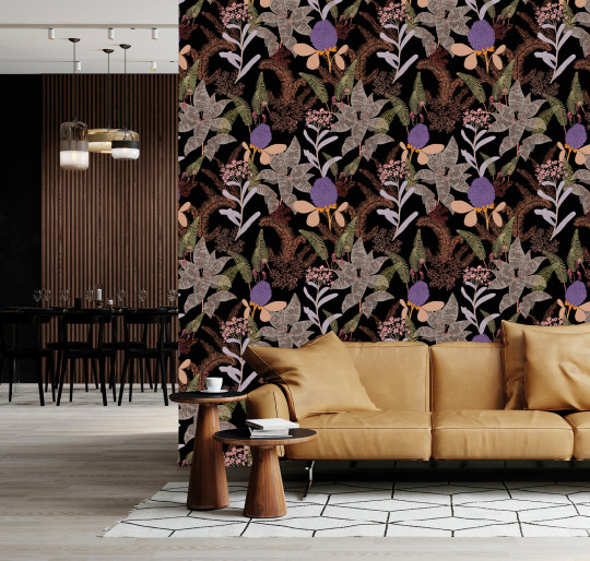 Tenue de Ville Wallpaper Palmarosa