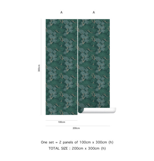 Tenue de Ville Wallpaper Panache - Forest