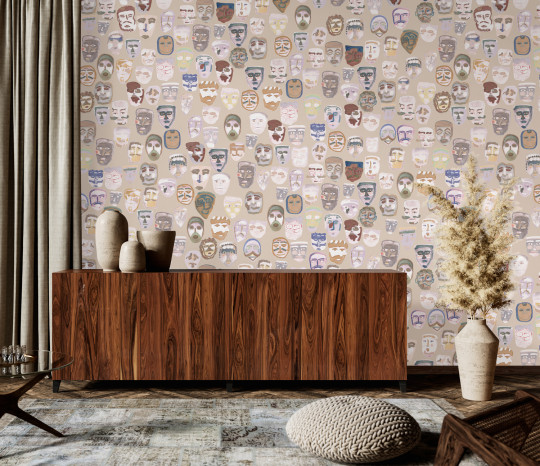 Tenue de Ville Wallpaper Parade - Ivory