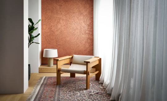 Arte International Wallpaper Impasto - Copper