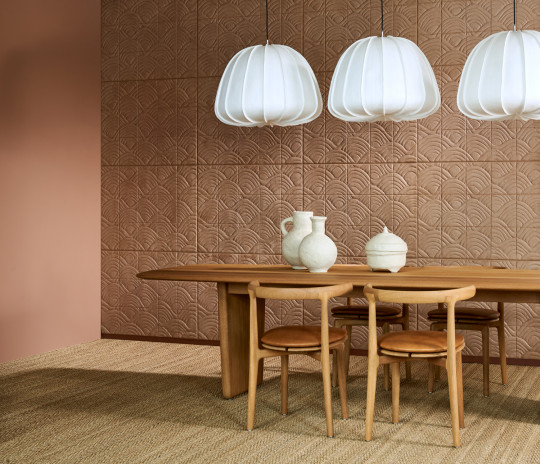 Arte International Wallpaper Terracotta - Almond