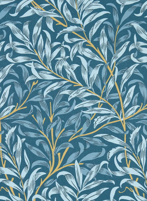 Clarke & Clarke Papier peint Willow Boughs - Denim