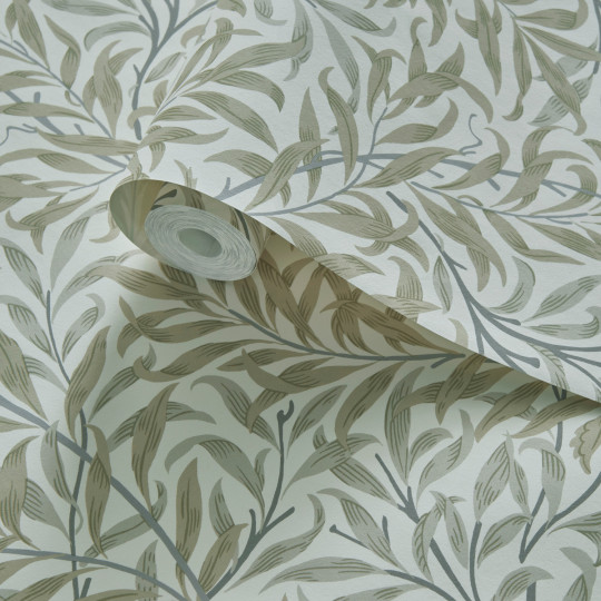 Clarke & Clarke Wallpaper Willow Boughs - Linen