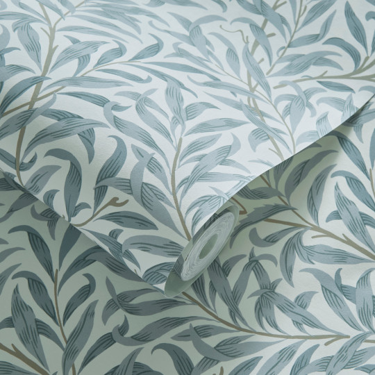 Clarke & Clarke Wallpaper Willow Boughs - Mineral