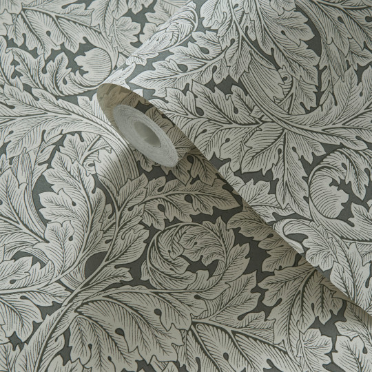 Clarke & Clarke Wallpaper Acanthus - Slate