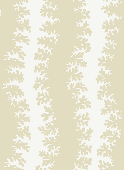 Josephine Munsey Tapete Elkhorn Stripe - Maitland Green/ Ceiling White
