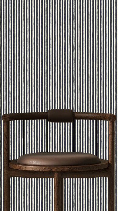 Josephine Munsey Tapete Hand Painted Stripe