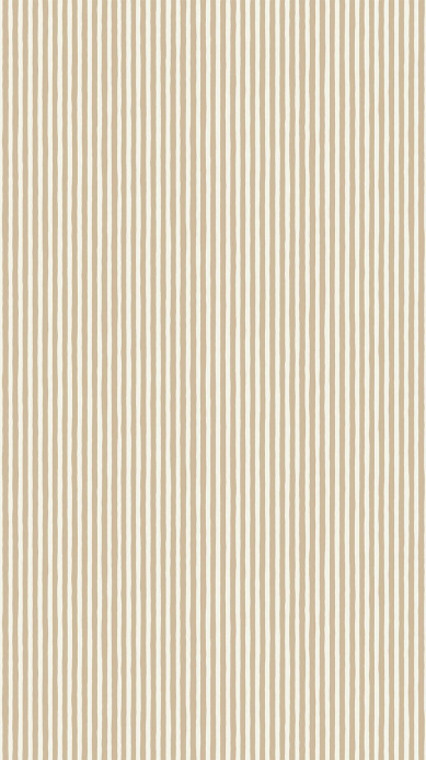 Josephine Munsey Tapete Hand Painted Stripe - Stepping Stone/ Skirting White
