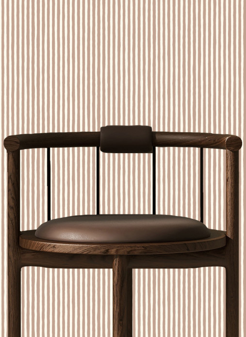 Josephine Munsey Tapete Hand Painted Stripe