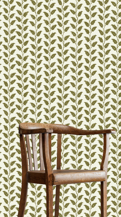 Josephine Munsey Papier peint Leaf Wiggle