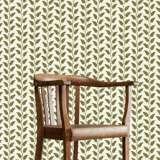 Josephine Munsey Papier peint Leaf Wiggle