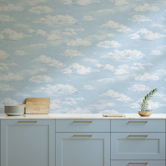 Sian Zeng Wallpaper Clouds - Blue