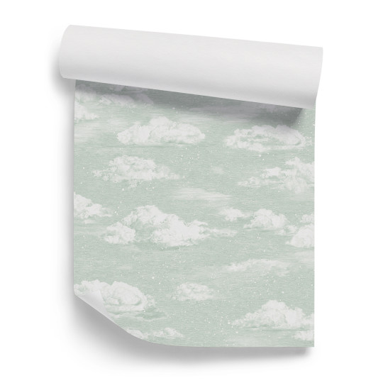 Sian Zeng Wallpaper Clouds - Green