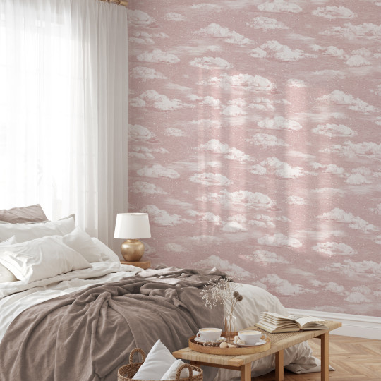 Sian Zeng Wallpaper Clouds - Pink