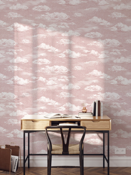 Sian Zeng Wallpaper Clouds - Pink