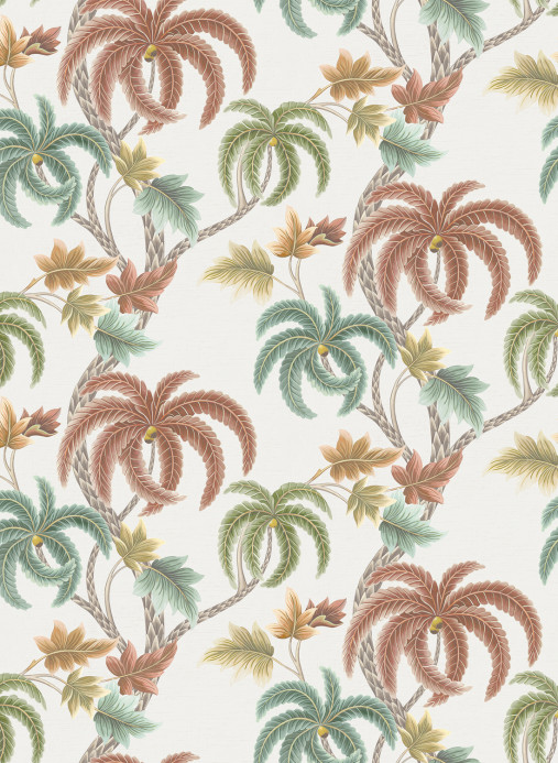 Osborne & Little Wallpaper Shalimar - Chestnut