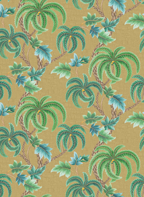 Osborne & Little Wallpaper Shalimar - Metallic Gold